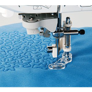 Brother Quilting Foot SA129 - Clear Free Motion Foot,  Darning