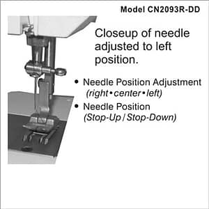 Consew CN2093R-DD Zig Zag Table and Motor