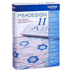 Brother | PE-DESIGN 11 Personal Embroidery and Sewing Digitizing Software